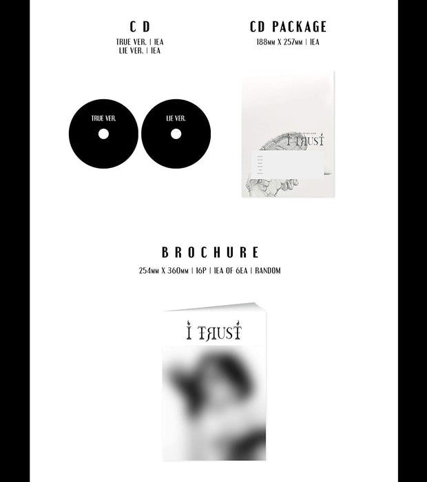 I Trust (True Version) (incl. 100pg Booklet, Brochure, Mini Poster,Photocard + Translucent Photocard)