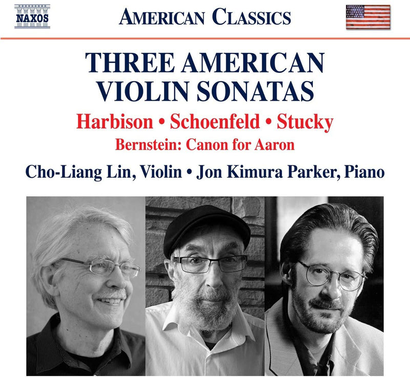 Harbison/Schoenfeld/Stucky: Three American Violin Sonatas
