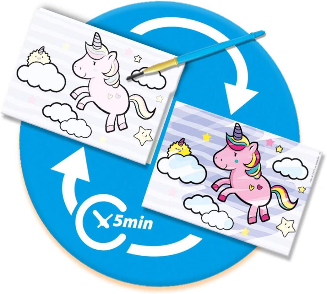 SES creative 14454 Malen mit Wasser Bunte Tiere My First, Verschieden