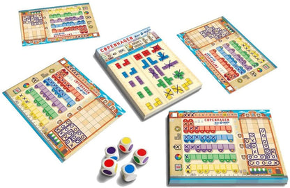Queen Games Copenhagen 10463 Roll & Write