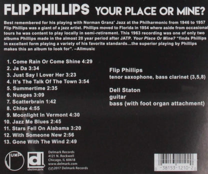 Flip Phillips - Your Place Or Mine?