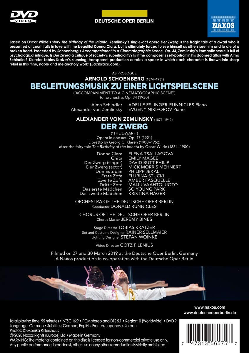 Der Zwerg: Deutsche Oper Berlin (Runnicles)