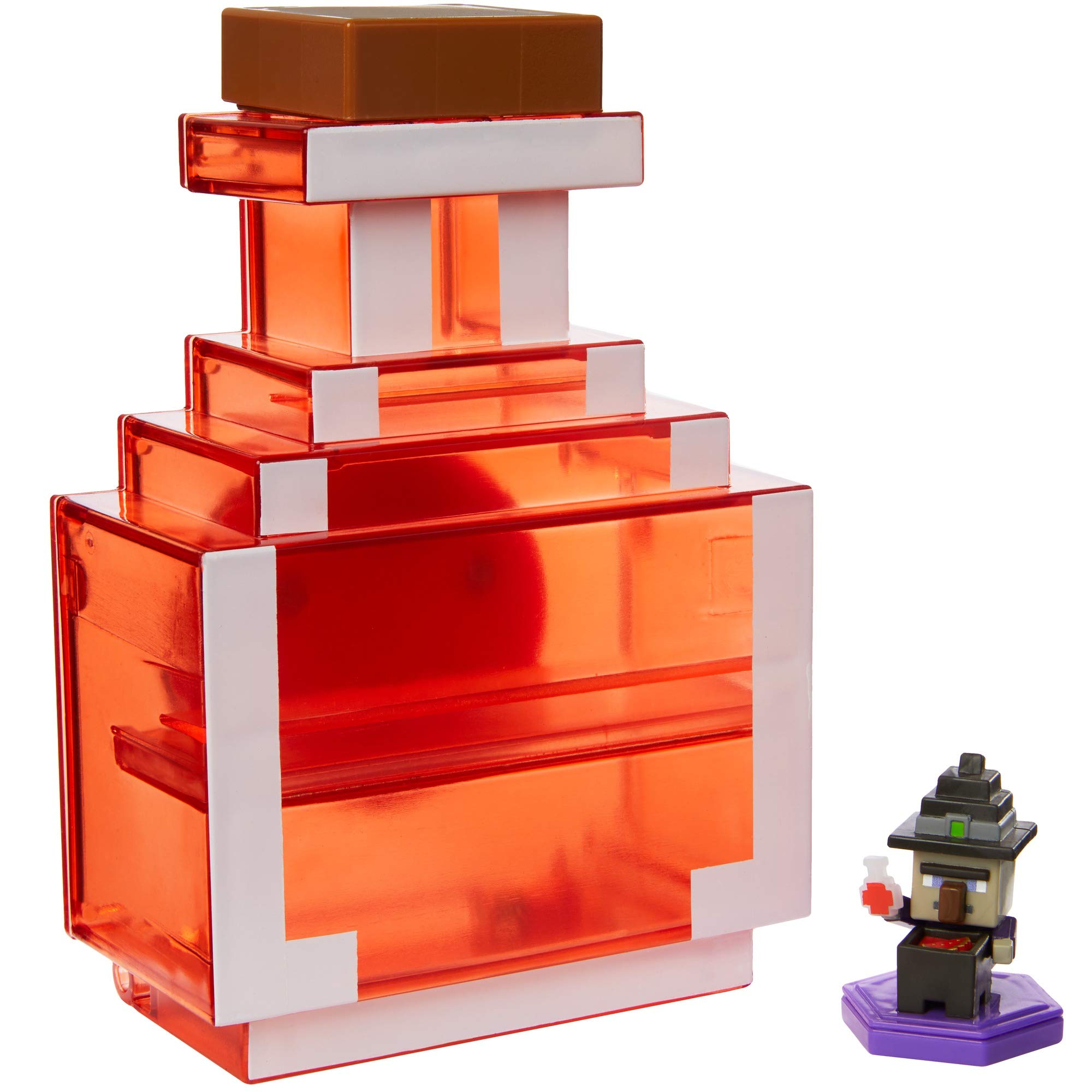 Minecraft - Caja para Transportar Figuras de Juguete Boost Mini (Mattel GKT45