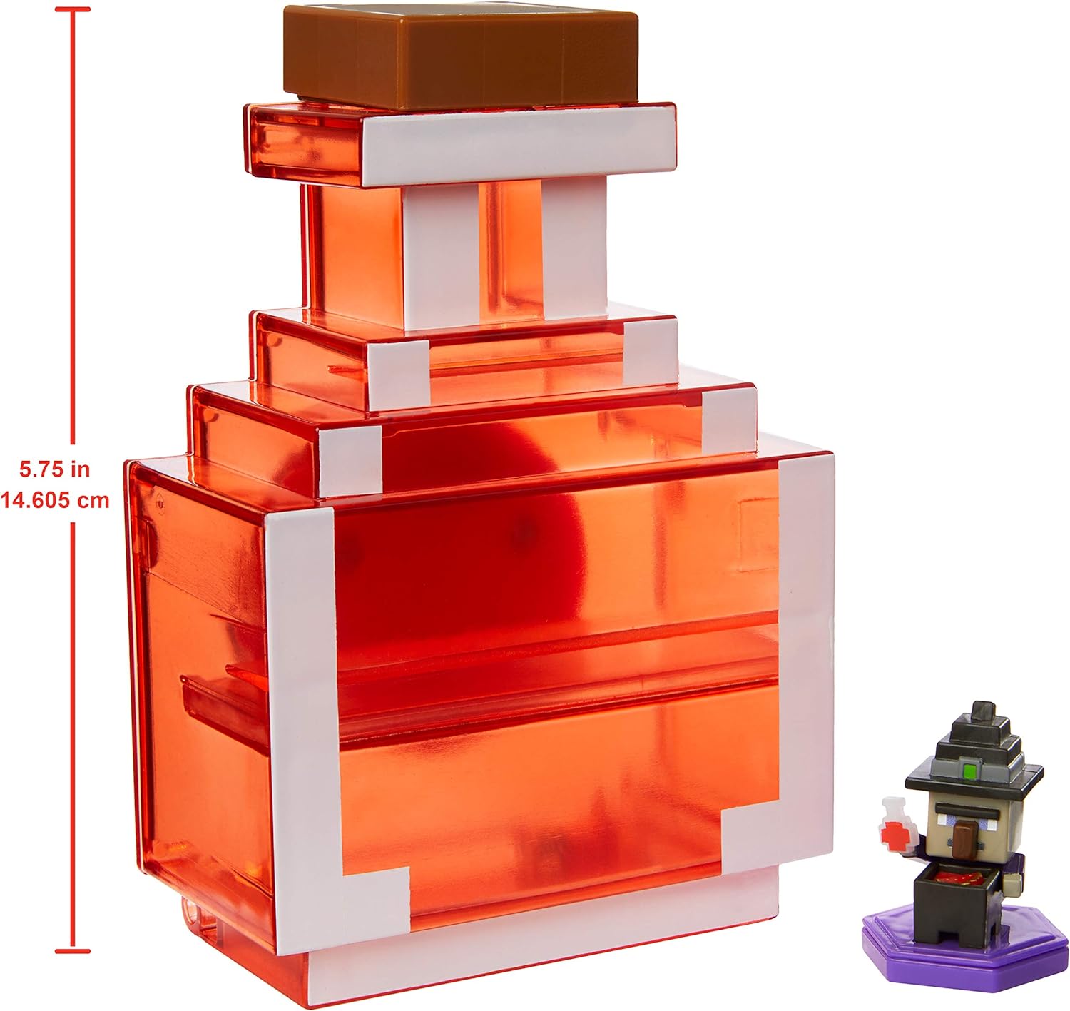 Minecraft - Caja para Transportar Figuras de Juguete Boost Mini (Mattel GKT45