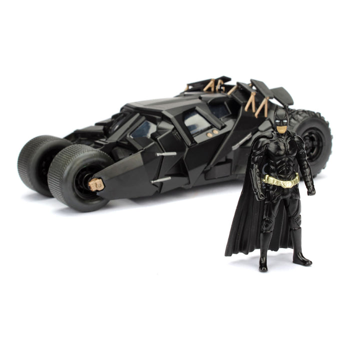 Jada BATMAN THE DARK KNIGHT BATMOBILE 1:24 SCALE DIE-CAST REPLICA, Black
