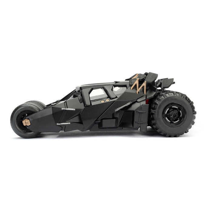 Jada BATMAN THE DARK KNIGHT BATMOBILE 1:24 SCALE DIE-CAST REPLICA, Black