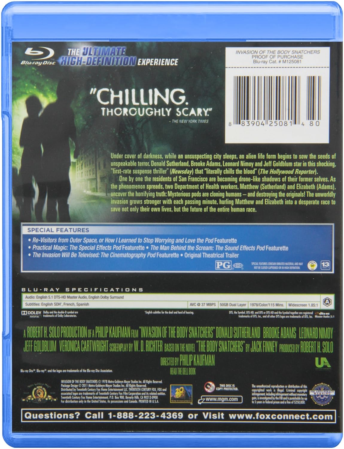 Invasion of Body Snatchers (WS/BD)