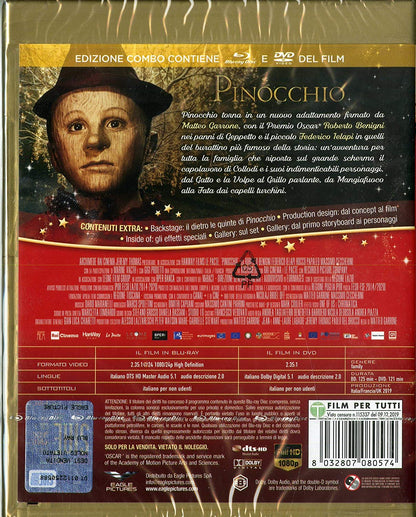 Pinocchio (Blu-Ray+Dvd)