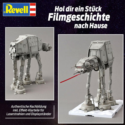 Revell 01205 Disney Star Wars at Stormtrooper originalgetreuer Modellbausatz für Experten, Mehrfarbig, 1/144