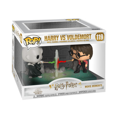 Pop! Moment: Harry Potter - Harry VS Voldemort & Pop! Vinilo Colección Harry Potter - Figura Dobby (6561)