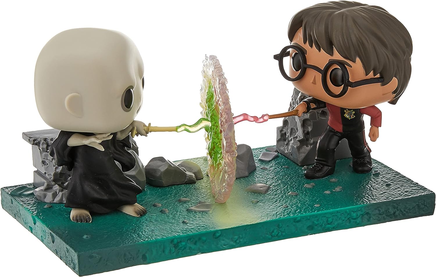 Pop! Moment: Harry Potter - Harry VS Voldemort & Pop! Vinilo Colección Harry Potter - Figura Dobby (6561)