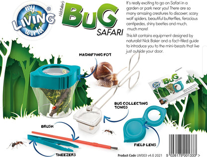 My Living World Safari-Nature Explorer Bug Catcher Set for Kids LW003 Educational Science Kits, 7.4 x 16 x 20 centimeters Single
