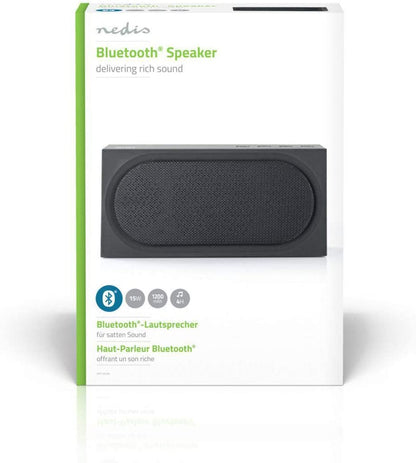 Nedis Luidspreker Met Bluetooth® | 15 W | Maximaal 4 Uur Speelduur | Zwart - [Dutch Import]