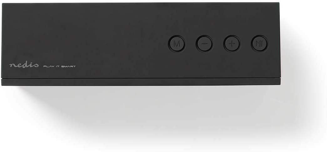 Nedis Luidspreker Met Bluetooth® | 15 W | Maximaal 4 Uur Speelduur | Zwart - [Dutch Import]