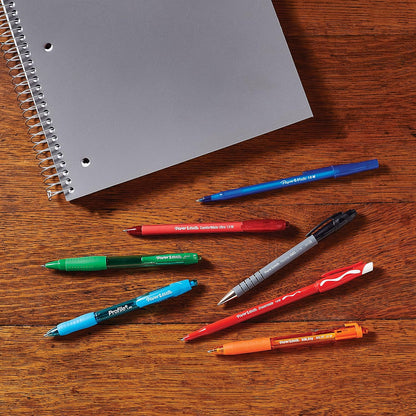 Paper Mate FlexGrip Gel Pens Medium Point (0.7 mm) Black, Blue, Red & Green Ink 4 Count
