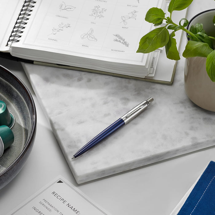 Parker Jotter London Trio Discovery Pack: Ballpoint Pen (Royal Blue), Gel Pen (Red Kensington) & Mechanical Pencil (Stainless Steel