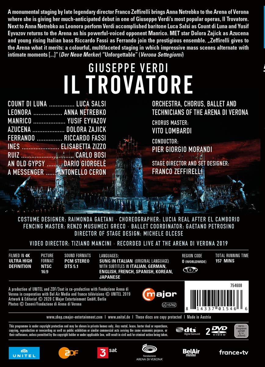 Il Trovatore: Arena Di Verona (Morandi)