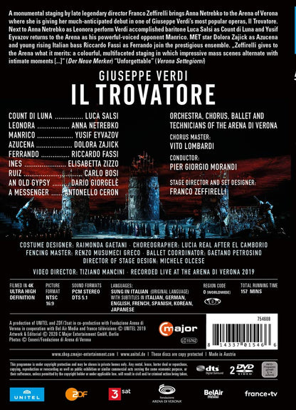 Il Trovatore: Arena Di Verona (Morandi)