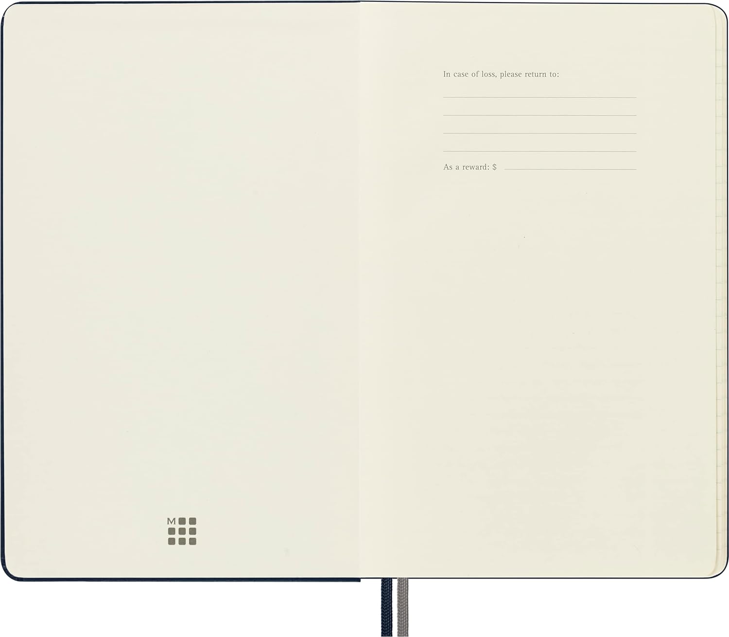 Moleskine - Classic Notebook Expanded, Ruled Notebook, Hard Cover and Elastic Closure, Size Large 13 x 21 cm, Colour Sapphire Blue, 400 Pages