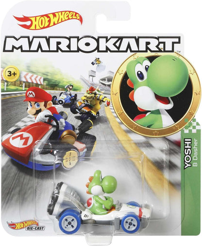 Mario Kart Characters and Karts as Hot Wheels 1:64 Die-Cast Cars, GBG29