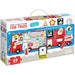 Banana Panda 49044 Fire Truck, Shapes Puzzle, Assignment Activity, Game
