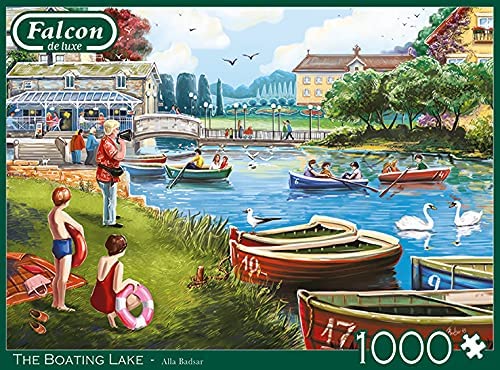 Jumbo, Falcon de luxe - The Boating Lake, Jigsaw Puzzles for Adults, 1,000 piece