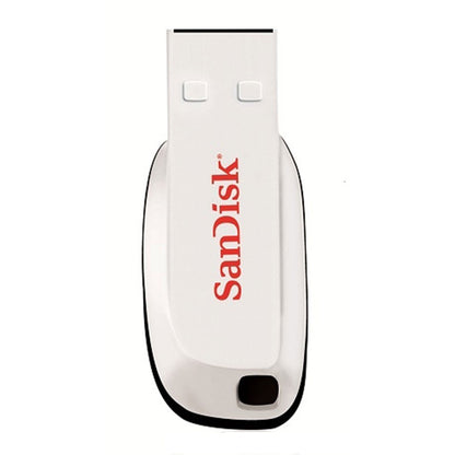 SanDisk SDCZ50C-016G-B35W 16 GB Cruzer Blade USB 2.0 Flash Drive - White ( Standard Packaging