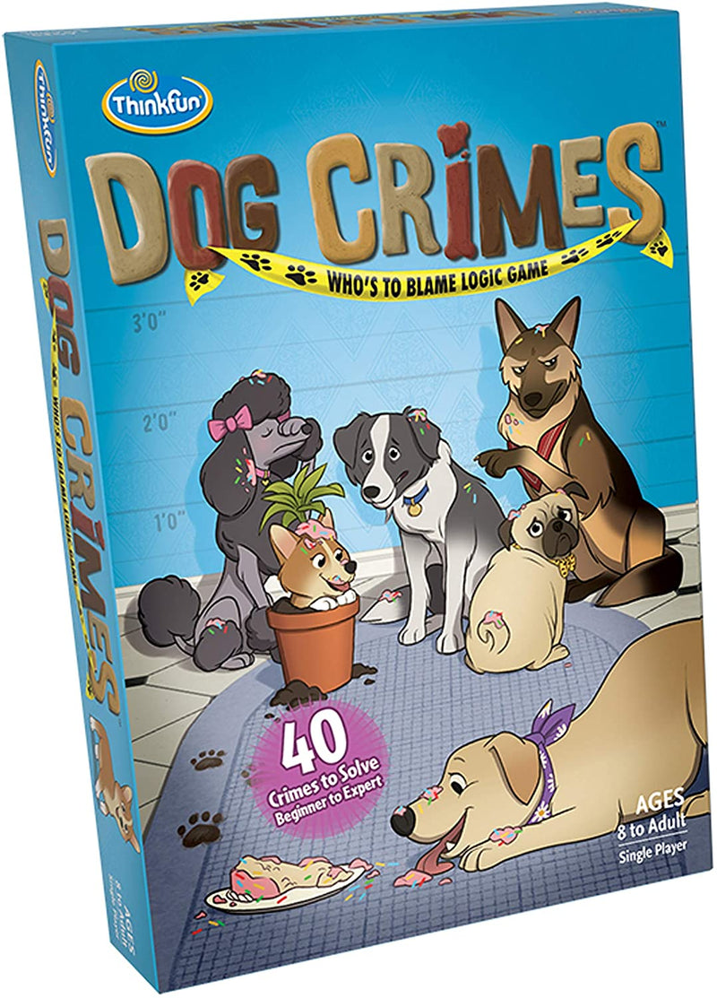 ThinkFun Dog Crimes Logic Game and Brainteaser