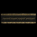 WETA Collectibles Lord of the Rings Leather Bookmark The One Ring Inscription
