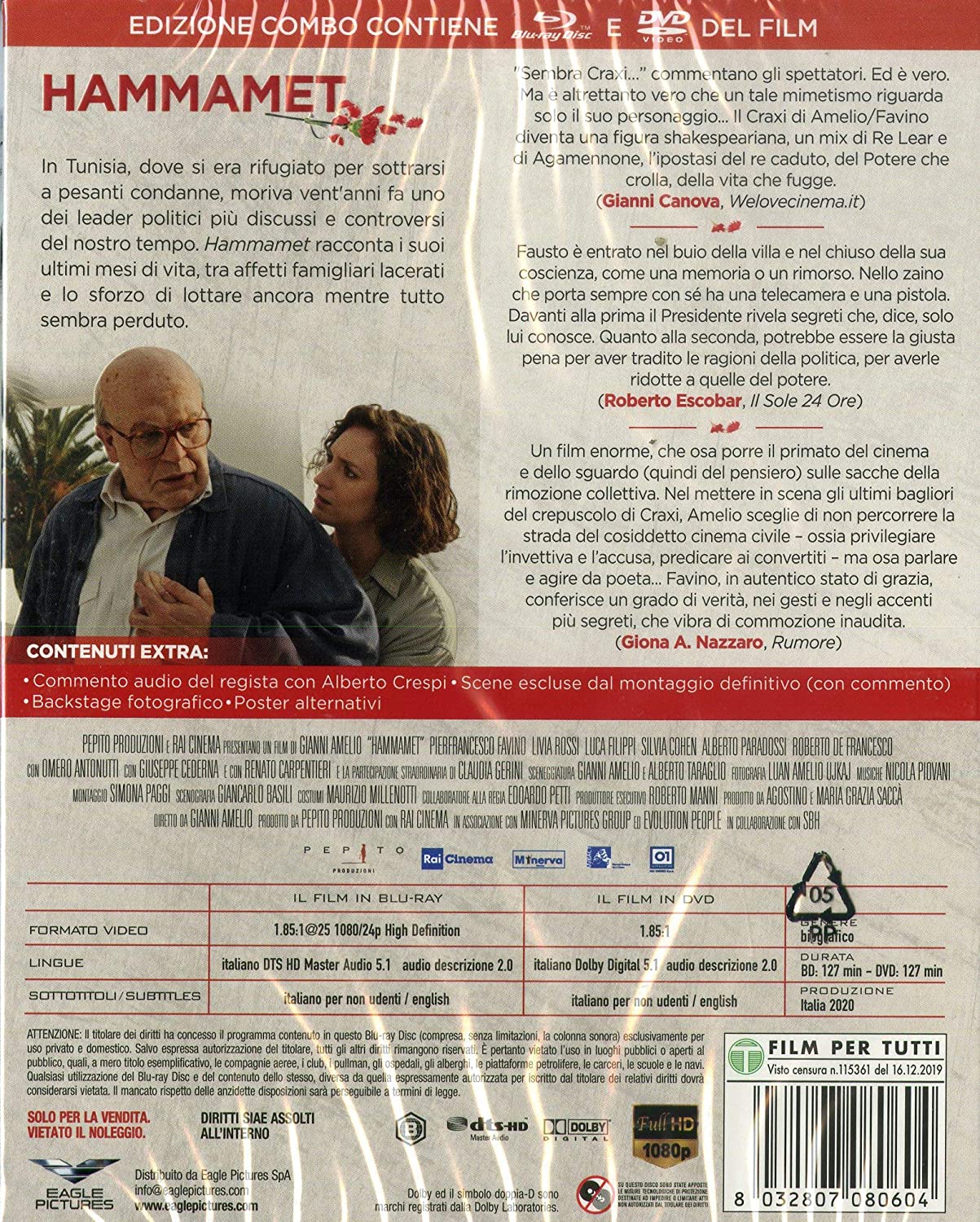 Hammamet (Blu-Ray+Dvd)