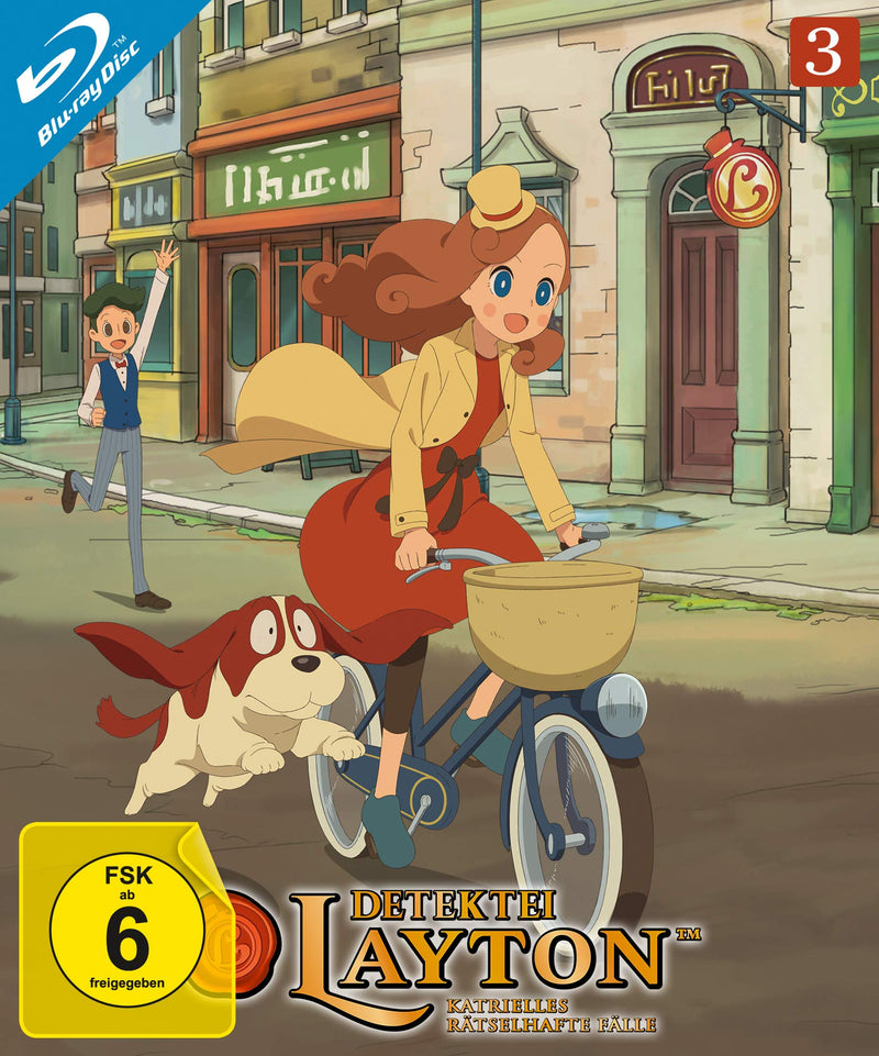 Detektei Layton - Katrielles rätselhafte Fälle. Vol.3, 2 Blu-ray