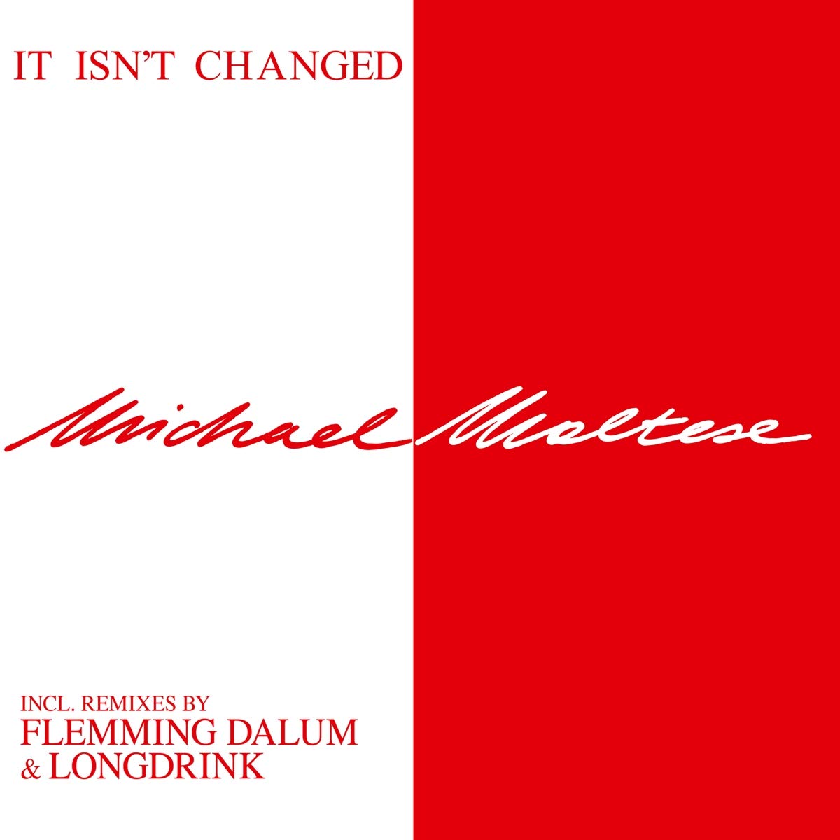 It Isn't Changed