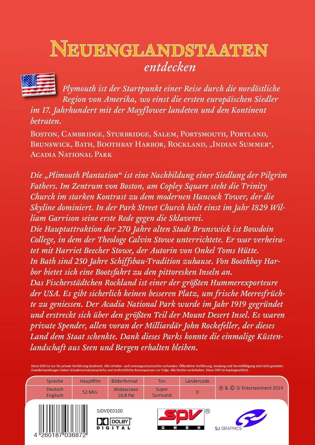 Neuenglandstaaten entdecken