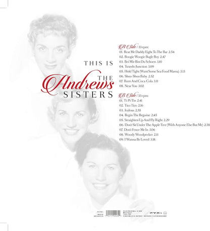 This Is The Andrews Sisters