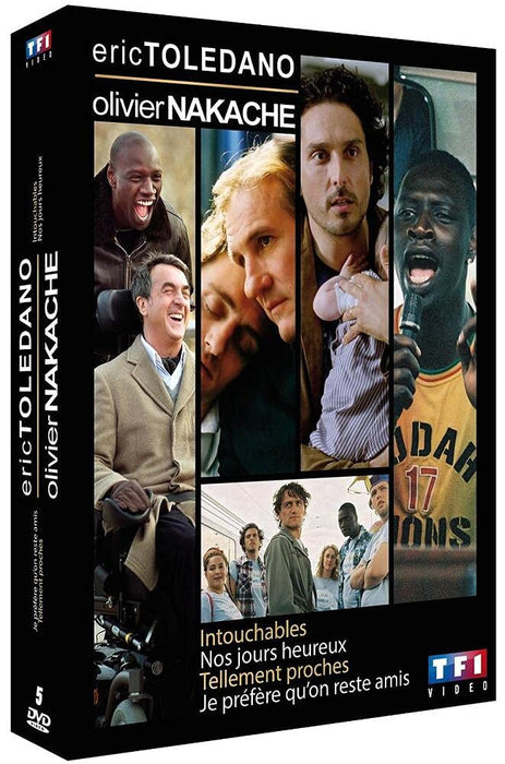 Intouchables + Tellement Proches + Nos Jours Heureux + Je Préfère Qu'on Reste Amis (coffret Toledano/nakache