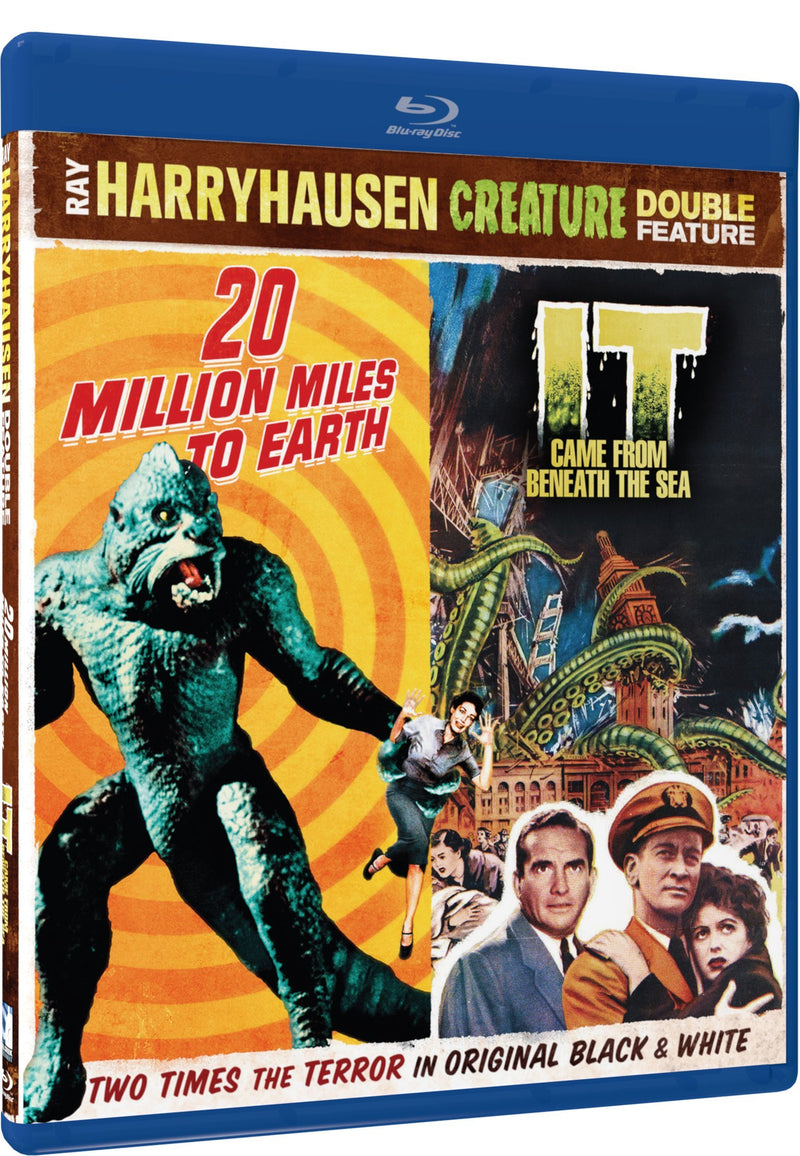 20 Million Miles To Earth / It Came From Beneath The Sea - Ray Harryhausen BD Double Feature