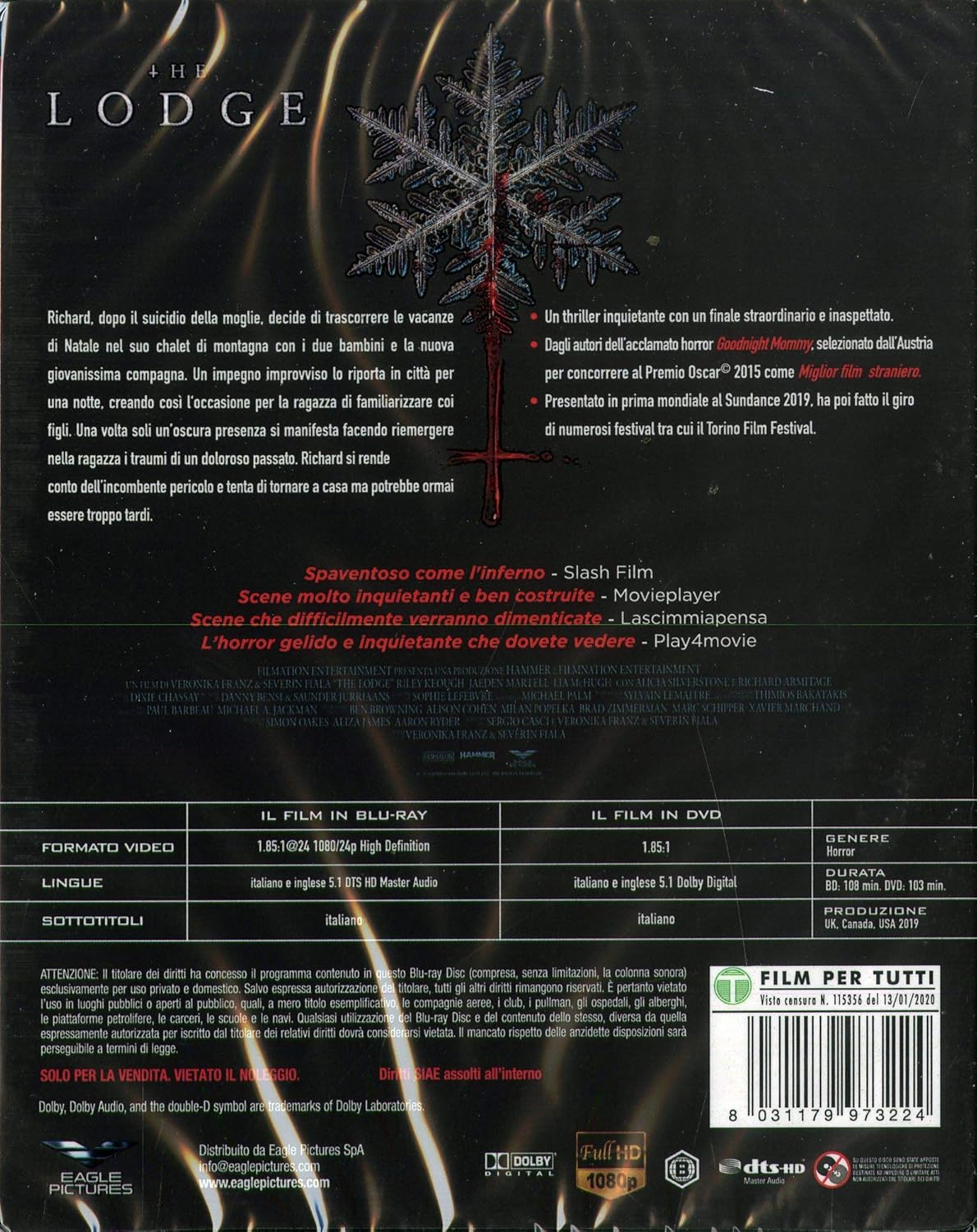 Lodge (The) (Blu-Ray+Dvd