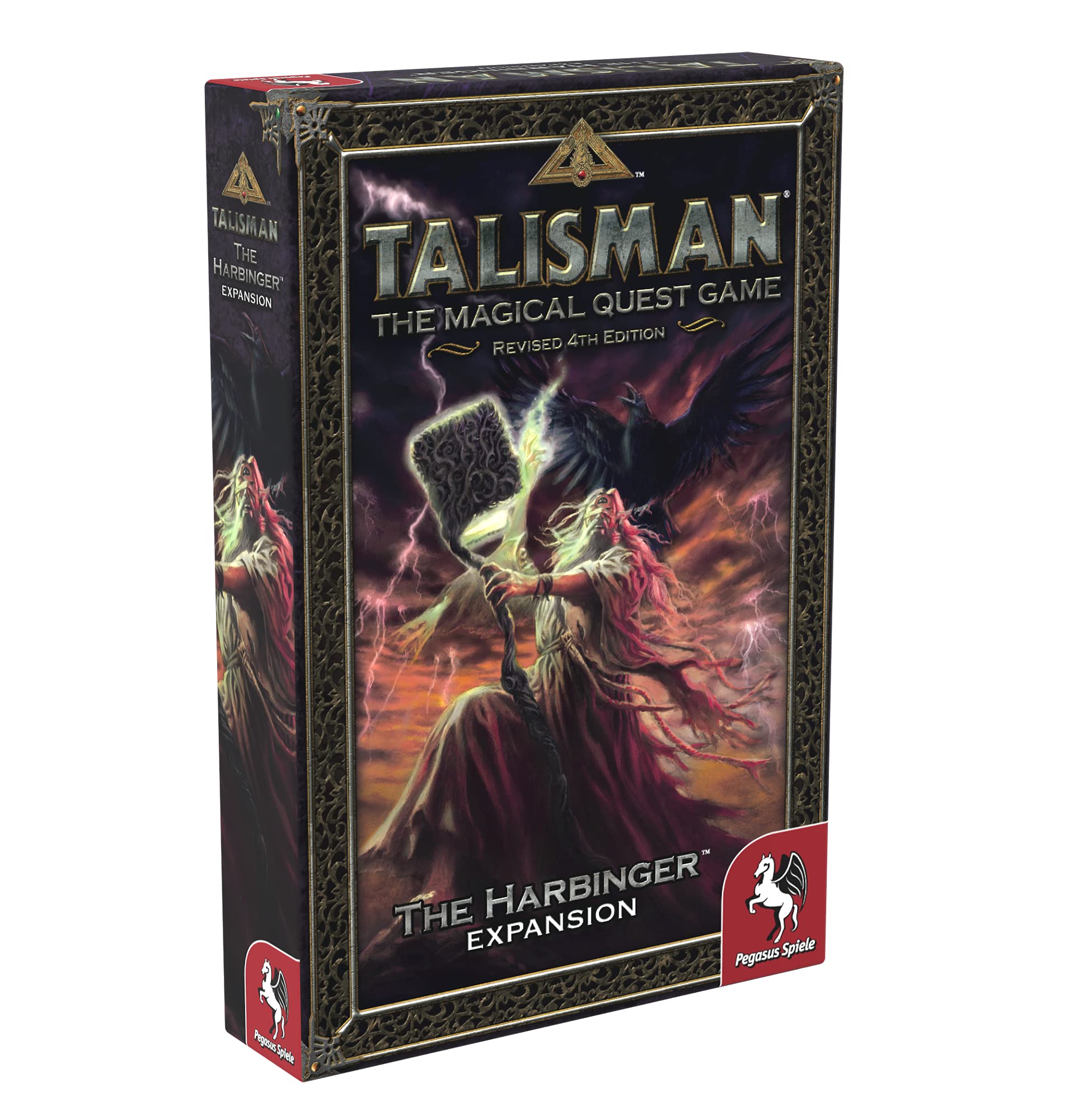 Pegasus Spiele | Talisman: The Harbinger Expansion | Board Game | Ages 13+ | 2-6 Players | 90 Minutes Playing Time