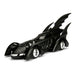 Jada Toys 253215003 Batmobil 1995, hochdetailiertes 1:24 Modellauto inkl. Batman-Figur, Cockpit und Türen können geöffnet werden, mit Freilauf, schwarz