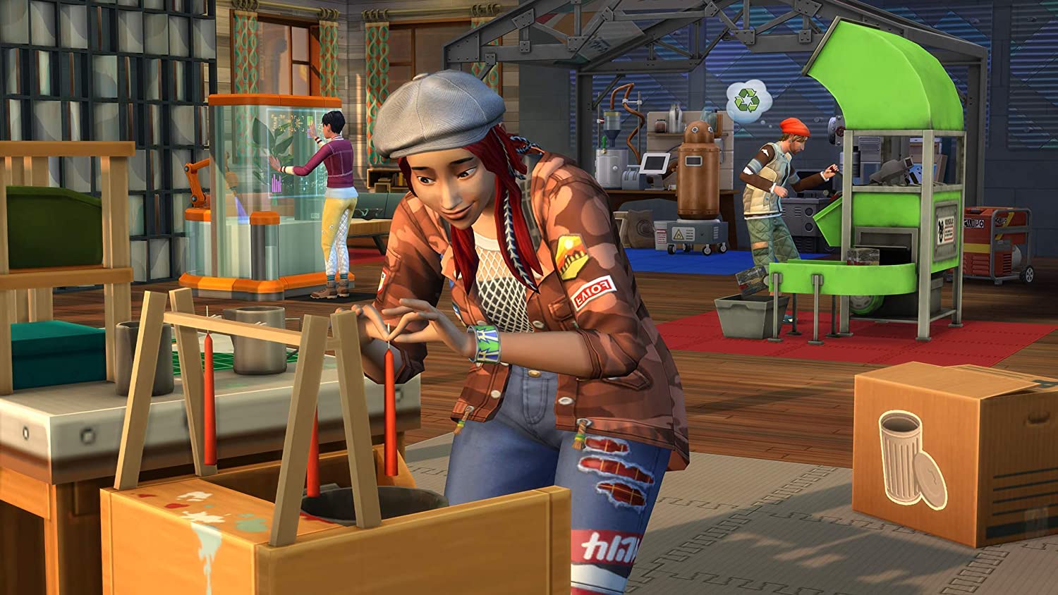 The Sims 4 Eco Lifestyle (EP9) | Expansion Pack | PC/Mac | VideoGame | Code In A box | English Windows/MAC Eco Lifestyle