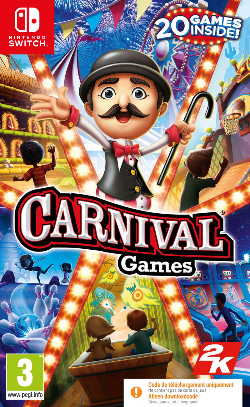 Carnival Games [Code In A Box] [Bn] (Switch)
