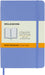 Moleskine - Classic Notebook, Ruled Notebook, Soft Cover and Elastic Closure, Size Pocket 9 x 14 cm, Colour Hydrangea Blue, 192 Pages