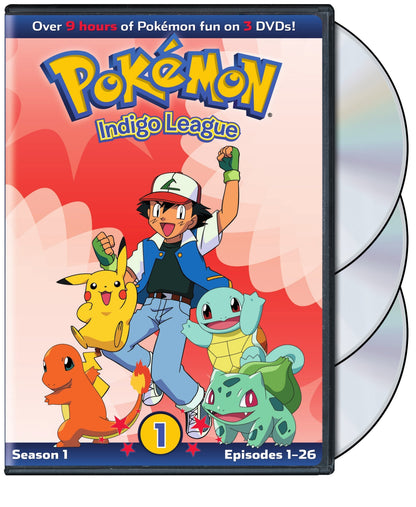 Pokémon Season 1 Indigo League Part 1 (ep.1-26