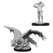 D&D Nolzur's Unpainted Miniatures: Wave 11: Green Dragon Wyrmling & Afflicted Elf