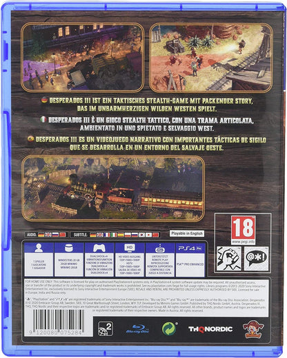 Desperados 3 - PS4 (PS4
