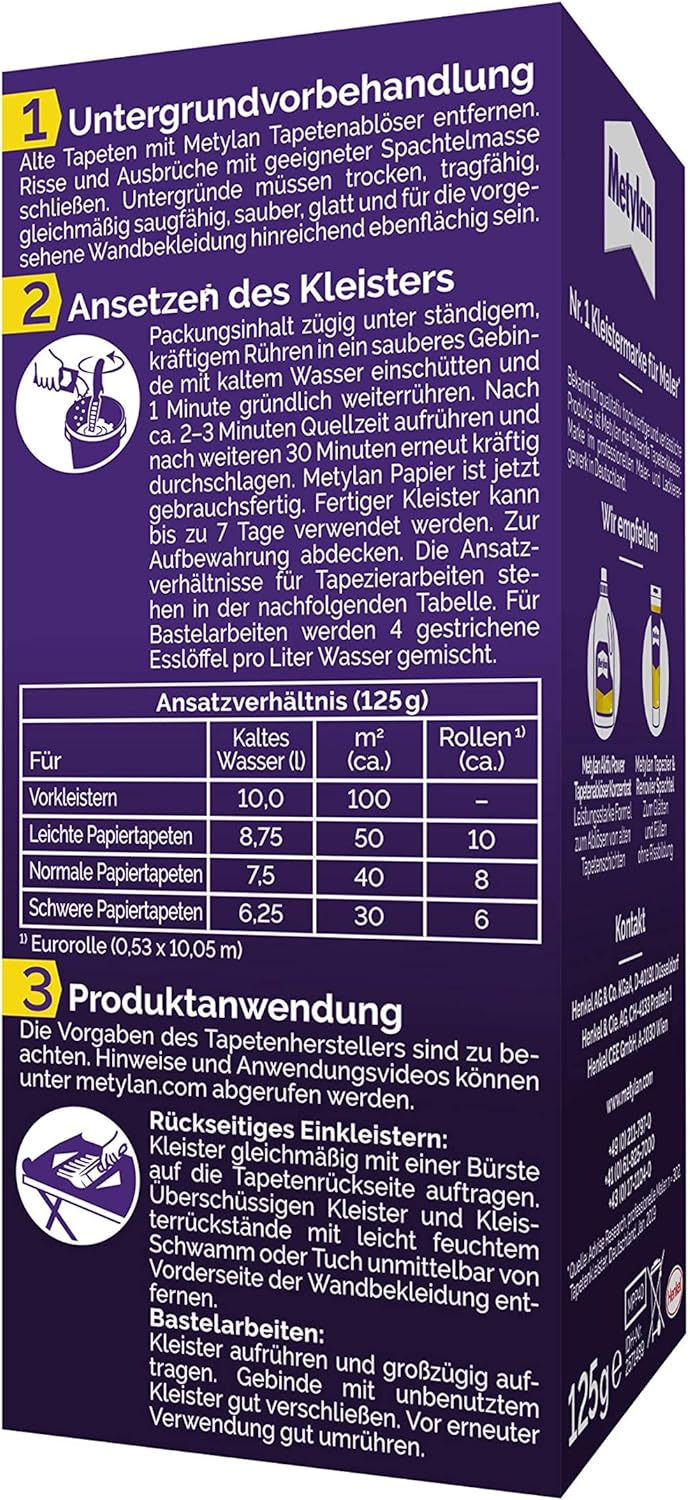 Metylan Normal Tapetenkleister 125,0 g