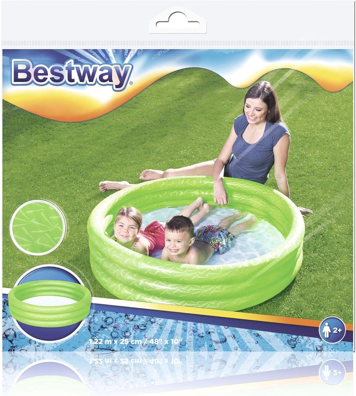 Bestway Splash And Play 3 Ring Play Above Ground Pool