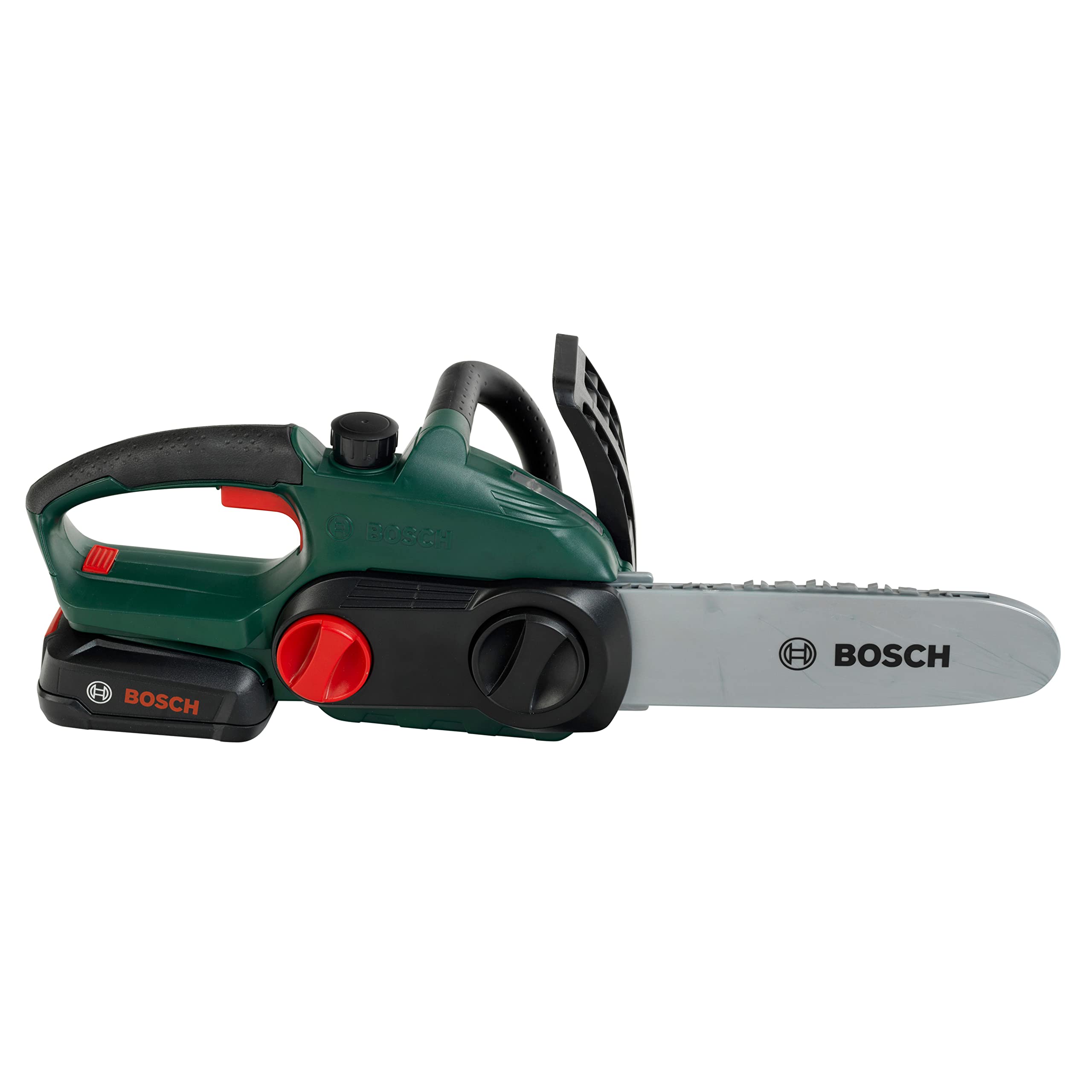 Theo Klein 8399 Bosch Chain Saw I Authentic Replica of the Original I Battery - Powered Saw with Light and Sound Effects I Toy for Children Aged 3 Years and up