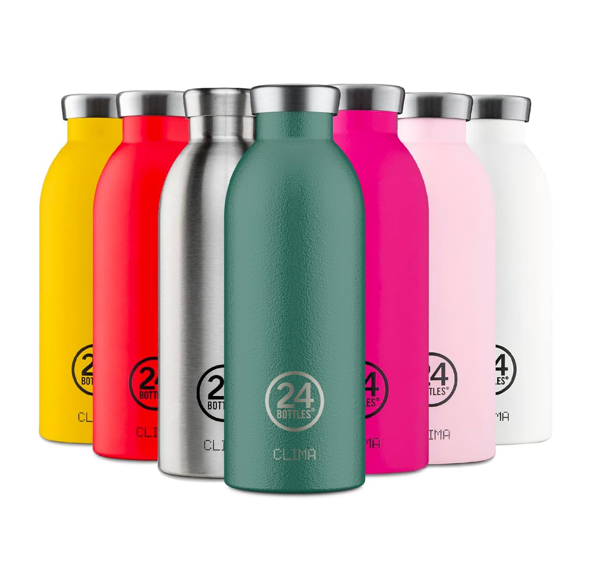 24 BOTTLES - Clima Bottle 0,5 L - Rustic Moss Green (24B157), Muschio Verde
