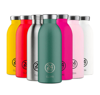 24 BOTTLES - Clima Bottle 0,5 L - Rustic Moss Green (24B157), Muschio Verde